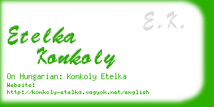 etelka konkoly business card